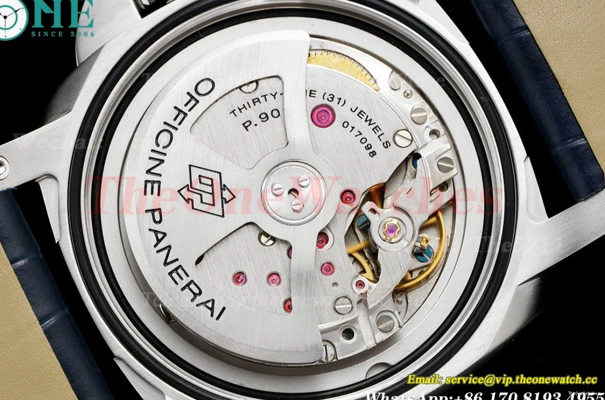 LE A9010 Dial PAM1313 44mm TTF Luminor SS Blue 0120